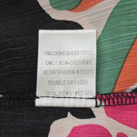 Anthropologie Azel Hazel Haze Blouse size M Floral Feminine - Picture 12 of 14